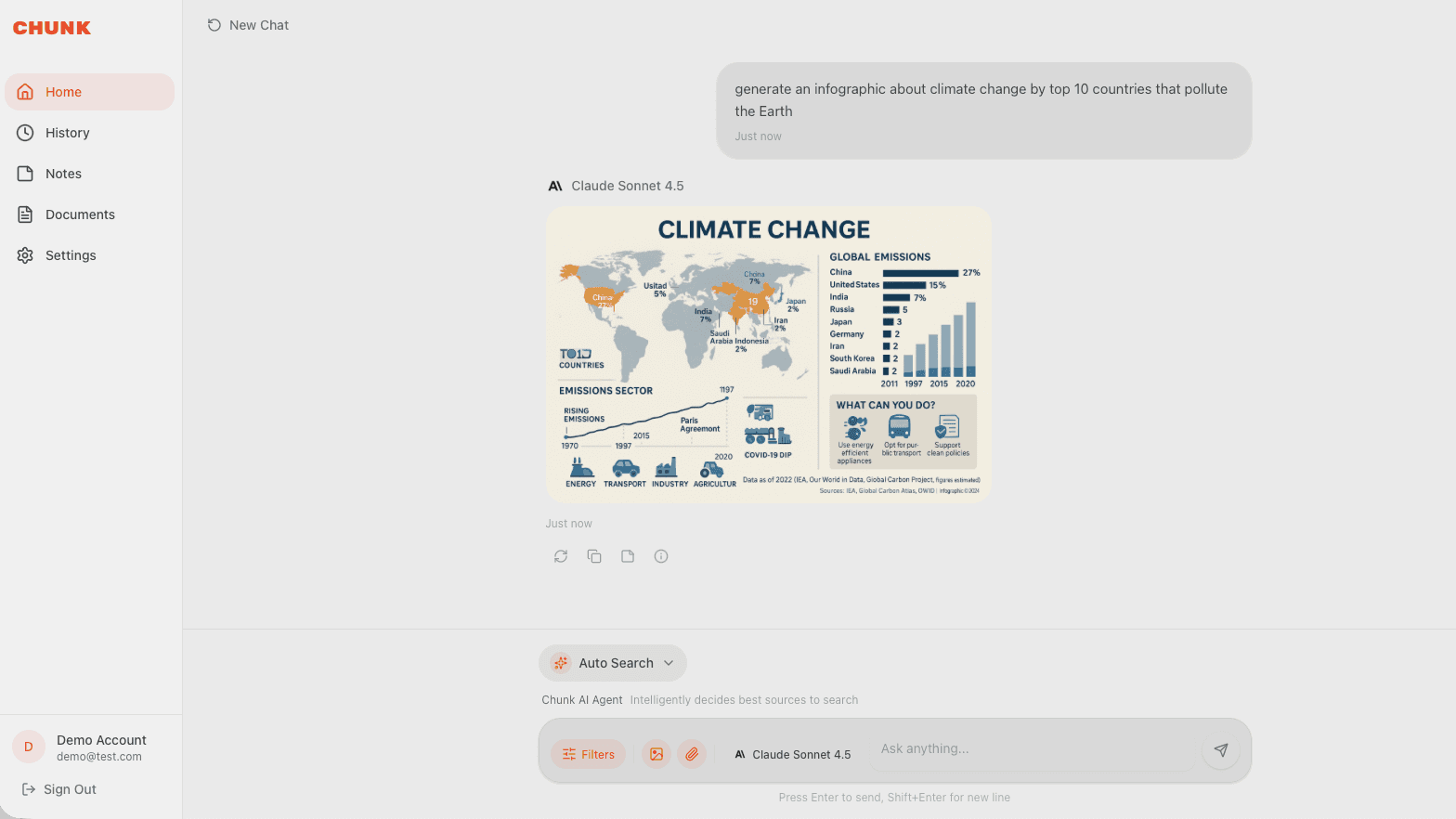 Generating Images in Chat